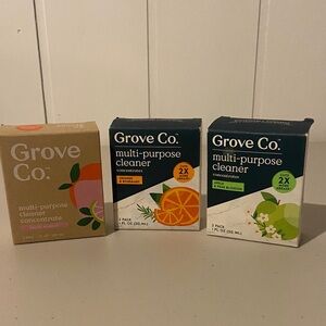 Grove Co. Multi-Purpose Cleaner Concentrates (6 x 1 fl oz refill bottles)